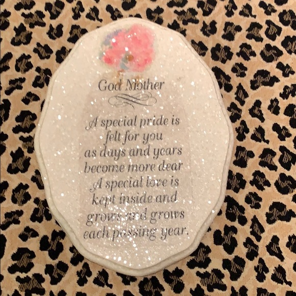 Godmother clay wall plaque - Picture 1 of 1